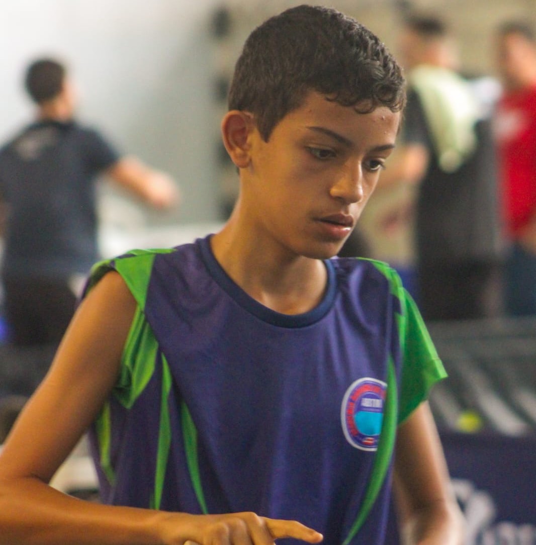 Davi Lobo em outra competição