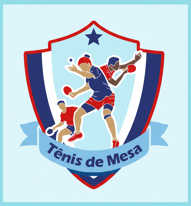 Jovens a praticar ténis de mesa